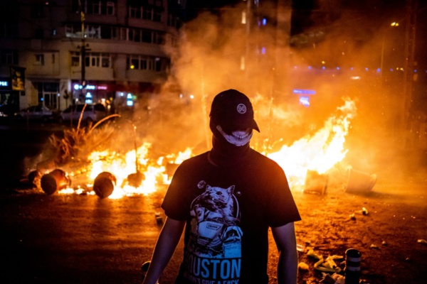 Roumanie: plus de 450 blessés lors d'une manifestation antigouvernementale