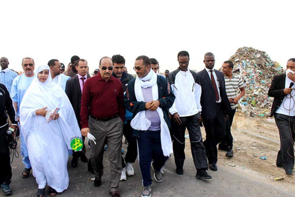 Le président de la République s’informe de l'efficacité de la campagne globale de nettoyage de la wilaya de Nouakchott Sud Le président de la République s’informe de l'efficacité de la campagne globale de nettoyage de la wilaya de Nouakchott Sud