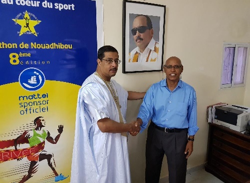 Le Marathon International de Nouadhibou soutient un candidat