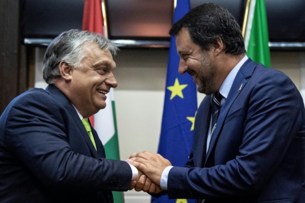 Salvini rencontre Orban, inquiétudes sur un changement de cap de l'Italie