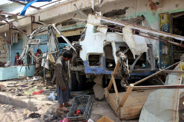 Raid ayant tué 40 enfants au Yémen: la coalition promet des sanctions