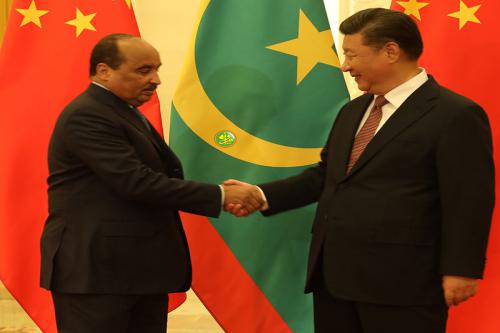 Entretien entre le Président de la République et son homologue chinois et signature d'accords de coopération entre les deux pays Entretien entre le Président de la République et son homologue chinois et signature d'accords de coopération entre les deux pays