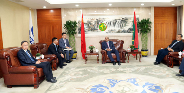 Le Président de la République visite la société chinoise d’ingénierie portuaire Le Président de la République visite la société chinoise d’ingénierie portuaire