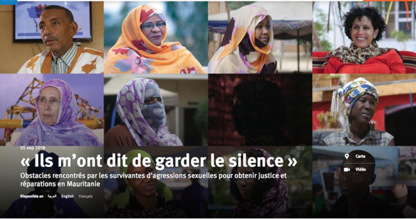 « Ils m’ont dit de garder le silence » / Obstacles rencontrés par les survivantes d’agressions sexuelles pour obtenir justice et réparations en Mauritanie « Ils m’ont dit de garder le silence » / Obstacles rencontrés par les survivantes d’agressions sexuelles pour obtenir justice et réparations en Mauritanie