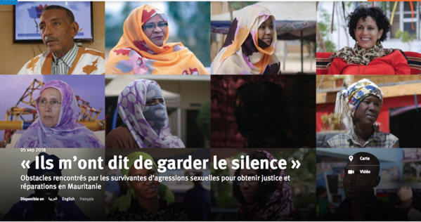 « Ils m’ont dit de garder le silence » / Obstacles rencontrés par les survivantes d’agressions sexuelles pour obtenir justice et réparations en Mauritanie