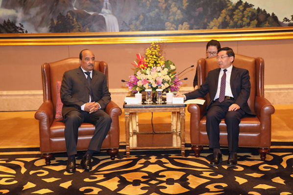 Le Chef de l’Etat s’entretient avec le 1er secrétaire régional du PCC de la province de shenjan Le Chef de l’Etat s’entretient avec le 1er secrétaire régional du PCC de la province de shenjan