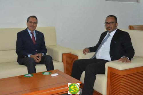 Séance de travail mauritano-marocaine pour développer la coopération entre les hommes d'affaires des deux pays