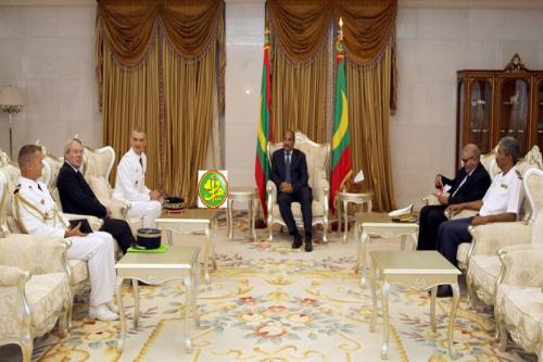 Le Président de la République reçoit en audience le commandant de la force Barkhane au Sahel Le Président de la République reçoit en audience le commandant de la force Barkhane au Sahel