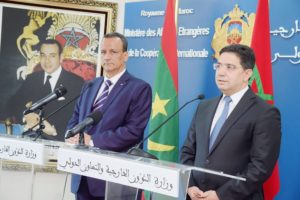 Renforcement de l’axe Rabat-Nouakchott Renforcement de l’axe Rabat-Nouakchott