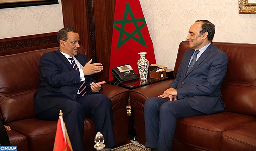 Ould Cheikh Ahmed salue la vision africaine de SM le Roi Mohammed VI Ould Cheikh Ahmed salue la vision africaine de SM le Roi Mohammed VI