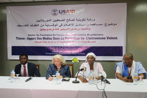 Formation de journalistes sur l’apport des médias dans la prévention de l’extrémisme violent Formation de journalistes sur l’apport des médias dans la prévention de l’extrémisme violent