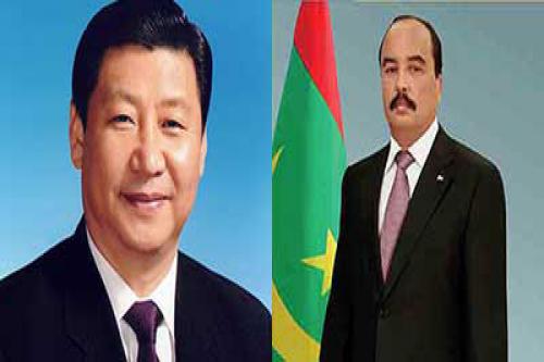 Le Président de la République félicite son homologue chinois Le Président de la République félicite son homologue chinois