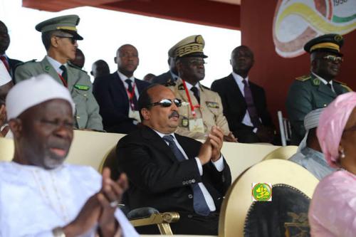 Le président de la République assiste aux festivités commémorant le 60e anniversaire de l'indépendance de la Guinée Le président de la République assiste aux festivités commémorant le 60e anniversaire de l'indépendance de la Guinée