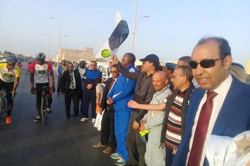 Coup d’envoi de la première édition du Tour cycliste à Nouadhibou