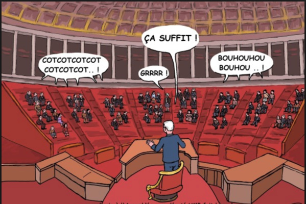 Intronisation d’Ould Baya sur le perchoir