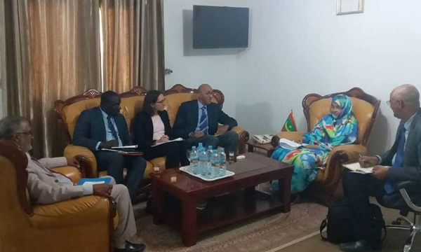 La ministre de l’agriculture s’entretient avec le directeur de l’Agence Française de Développement La ministre de l’agriculture s’entretient avec le directeur de l’Agence Française de Développement