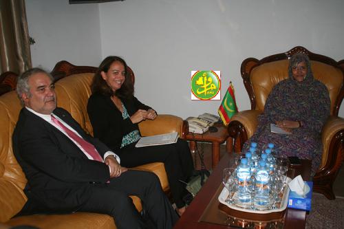 La ministre de l’agriculture s’entretient avec la directrice régionale chargée de l’agriculture à la Banque Mondiale La ministre de l’agriculture s’entretient avec la directrice régionale chargée de l’agriculture à la Banque Mondiale