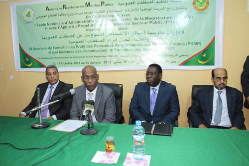 Nouakchott : formation sur la passation des marchés publics