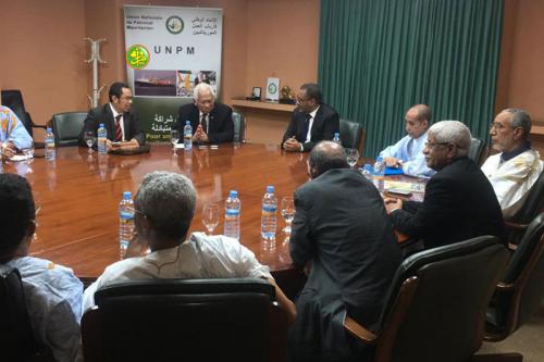 Le Président de l’Union Nationale du Patronat Mauritanien reçoit en audience l’ambassadeur d’Indonésie