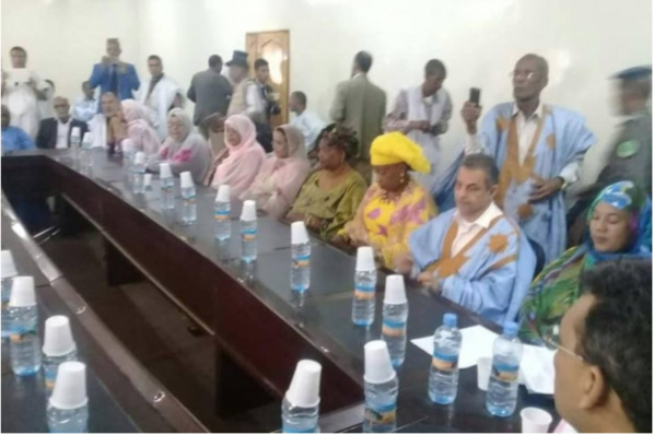 Investiture de Ghassem Bellali, « La Mauritanie D’Abord » était là !