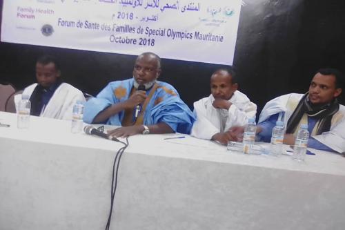 Organisation d'un forum de santé des familles "Spécial Olympics Mauritania"