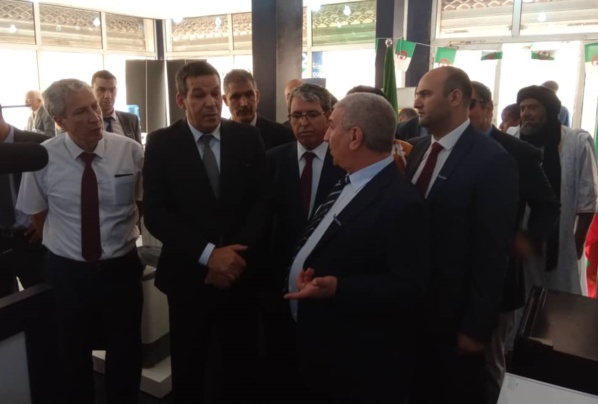 Le Ministre algérien du Commerce visite le showroom Condor à Nouakchott