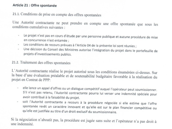 Affaire du port : malgré-lui le ministre de l’économie rappelle que la loi est corrompue…