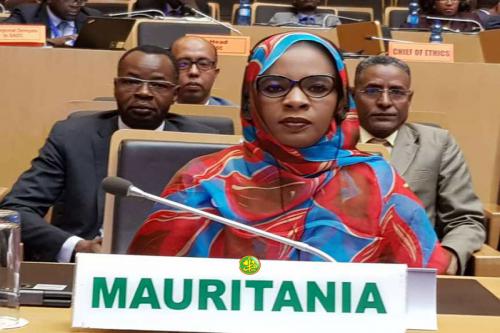 La ministre du commerce représente le Président de la République au sommet extraordinaire de l’Union Africaine La ministre du commerce représente le Président de la République au sommet extraordinaire de l’Union Africaine