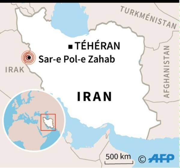 Séisme de magnitude 6,4 dans l'ouest de l'Iran, 210 blessés
