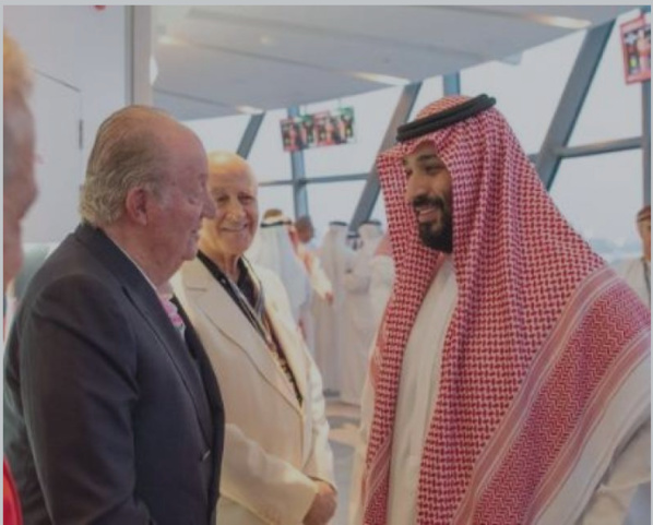 Rencontre embarrassante de l'ex-roi d'Espagne avec le prince héritier saoudien