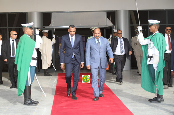 Sénégal : Le président O. Abdel Aziz au congrès d'investiture de Macky Sall