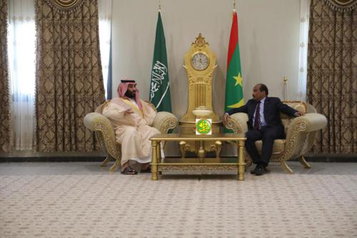 Entretiens entre le Président de la République et Son Altesse le Prince héritier d’Arabie Saoudite Entretiens entre le Président de la République et Son Altesse le Prince héritier d’Arabie Saoudite