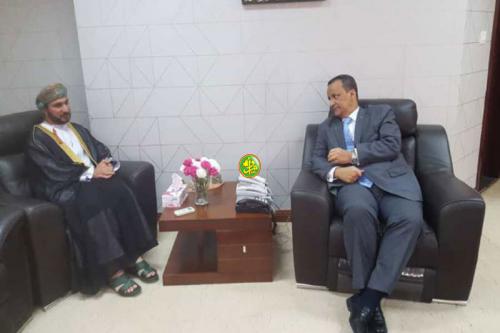 Le ministre des Affaires étrangères reçoit le chargé d’affaires de l’ambassade du Sultanat d’Oman Le ministre des Affaires étrangères reçoit le chargé d’affaires de l’ambassade du Sultanat d’Oman