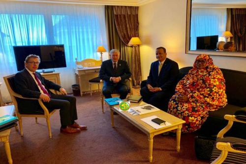 Le ministre des affaires étrangères et de la coopération s'entretient à Genève avec l'envoyé personnel du secrétaire général de l'ONU pour le Sahara occidental Le ministre des affaires étrangères et de la coopération s'entretient à Genève avec l'envoyé personnel du secrétaire général de l'ONU pour le Sahara occidental