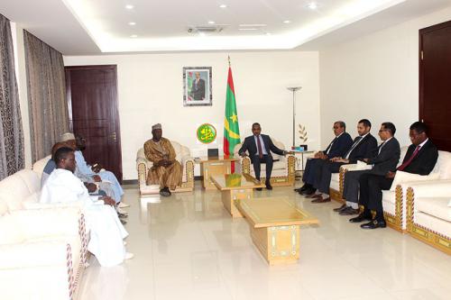 Le Premier ministre reçoit les présidents des chambres de commerce dans le G5 Sahel Le Premier ministre reçoit les présidents des chambres de commerce dans le G5 Sahel