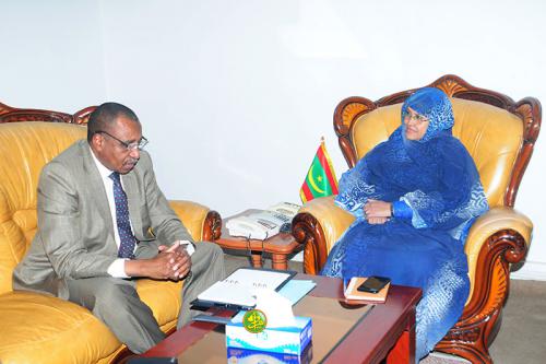 La ministre du Développement rural reçoit le directeur de l’Organisation arabe pour le Développement agricole La ministre du Développement rural reçoit le directeur de l’Organisation arabe pour le Développement agricole