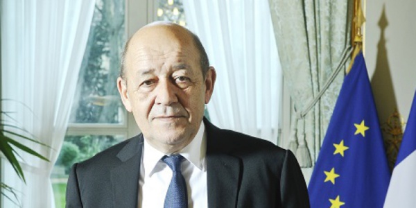 Arrivée à Nouakchott du ministre français des Affaires étrangères