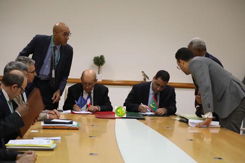 Signature d’une convention pour l’appui du développement local Signature d’une convention pour l’appui du développement local