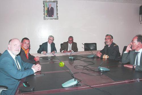 Signature du PV des réunions de la Commission mixte mauritano-européenne pour la pêche maritime Signature du PV des réunions de la Commission mixte mauritano-européenne pour la pêche maritime