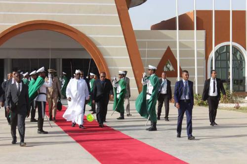 Le président sénégalais quitte Nouakchott au terme d'une visite d'amitié et de travail en Mauritanie Le président sénégalais quitte Nouakchott au terme d'une visite d'amitié et de travail en Mauritanie