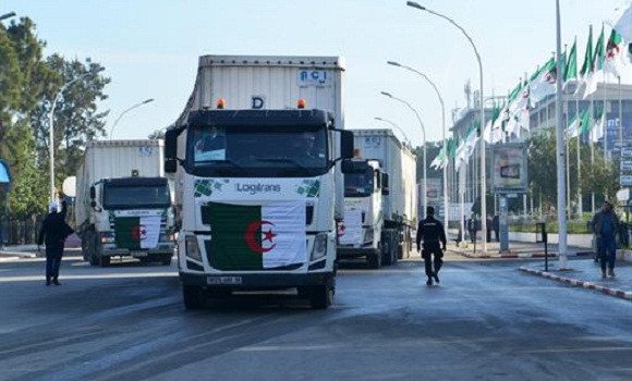 1ère opération d'exportation de produits algériens vers la Mauritanie par voie terrestre