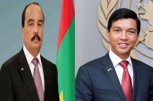 Le Président de la République félicite le Président élu de la République de Madagascar Le Président de la République félicite le Président élu de la République de Madagascar