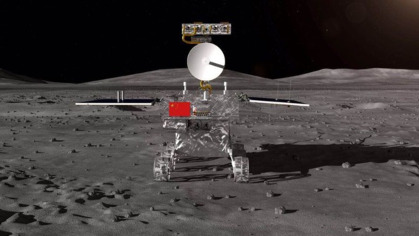 La Chine dépose Chang'e 4 sur la face cachée de la Lune