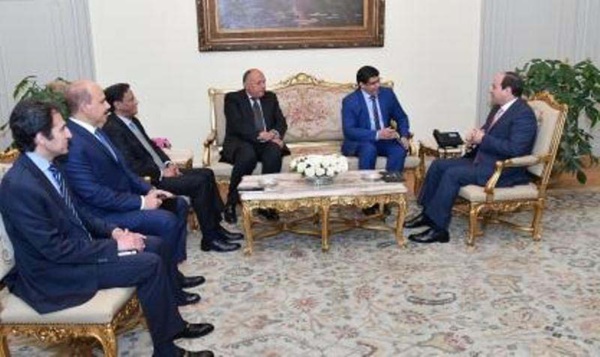 Le Président de la République adresse un message écrit au président égyptien Le Président de la République adresse un message écrit au président égyptien