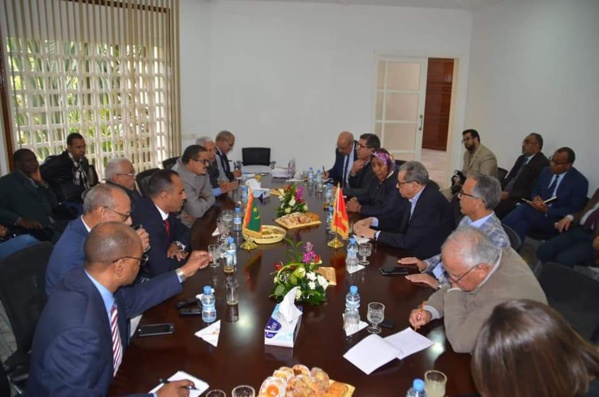 Les présidents des Régions mauritaniennes hôtes de  l'Association des Régions du Maroc