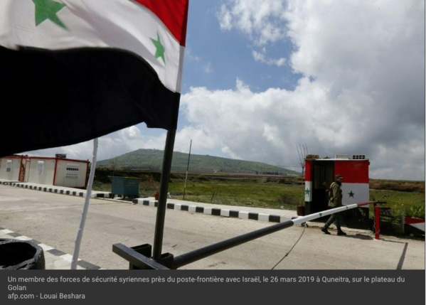 Le Conseil de sécurité devrait prochainement discuter du Golan Le Conseil de sécurité devrait prochainement discuter du Golan