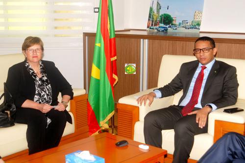 Le ministre du pétrole, de l’énergie et des mines reçoit l’ambassadrice de Finlande Le ministre du pétrole, de l’énergie et des mines reçoit l’ambassadrice de Finlande