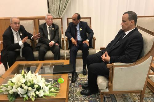 Le Président de la République s'entretient avec le président du conseil de la Nation algérienne à Tunis Le Président de la République s'entretient avec le président du conseil de la Nation algérienne à Tunis