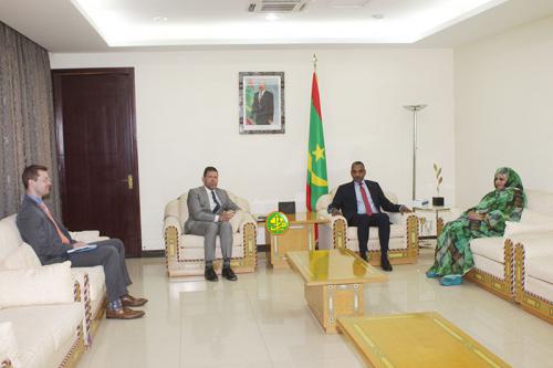 Le Premier ministre s’entretient avec l’ambassadeur des USA en Mauritanie Le Premier ministre s’entretient avec l’ambassadeur des USA en Mauritanie