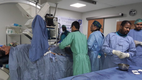 Une mission médicale du secours islamique saoudien réalise 60 dilatations des artères coronaires à Nouakchott Une mission médicale du secours islamique saoudien réalise 60 dilatations des artères coronaires à Nouakchott